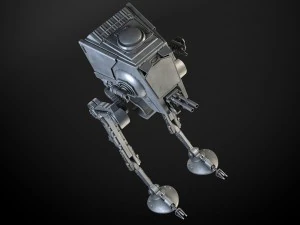 Star Wars AT-ST Transporter 3D Model