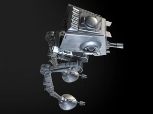 Star Wars AT-ST Transporter 3D Model