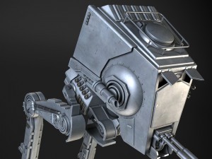 Star Wars AT-ST Transporter 3Dモデル