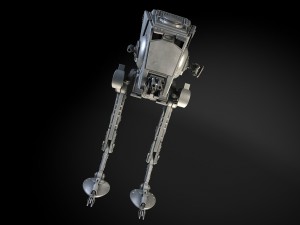 Star Wars AT-ST Transporter 3Dモデル