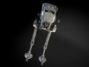 Star Wars AT-ST Transporter 3D Model