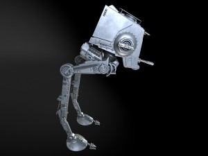 Star Wars AT-ST Transporter 3Dモデル
