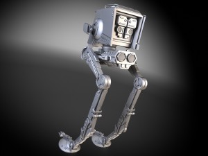 Star Wars AT-ST Transporter 3Dモデル