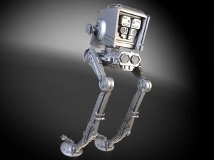 Star Wars AT-ST Transporter 3D Model