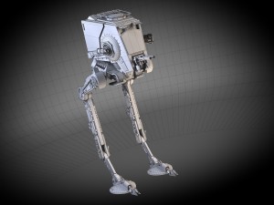 Star Wars AT-ST Transporter 3Dモデル