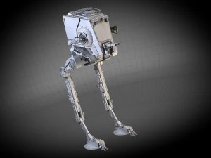Star Wars AT-ST Transporter 3D Model
