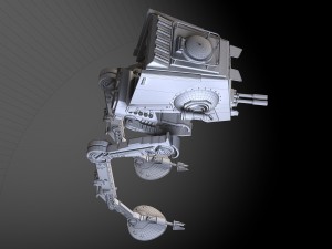 Star Wars AT-ST Transporter 3Dモデル