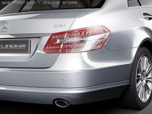Mercedes-Benz E-class Sedan 2010 hipoly Modelo 3D