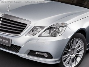 Mercedes-Benz E-class Sedan 2010 hipoly Modelo 3D