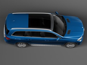 Mercedes-Benz GLS 2017 3D Model