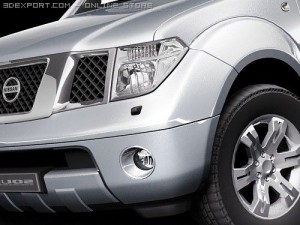 Nissan Navara King Cab 3D 模型