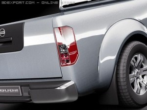 Nissan Navara King Cab 3D 模型
