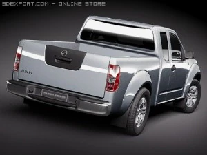 Nissan Navara King Cab 3D Model