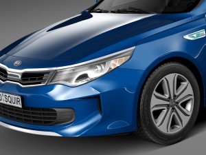 Kia Optima Hybrid 2017 Model 3D