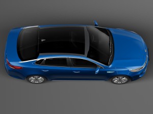 Kia Optima Hybrid 2017 Model 3D