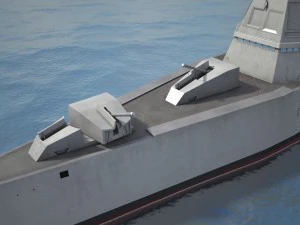 Uss Zumwalt DDG-1000 Modelo 3D
