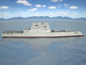 Uss Zumwalt DDG-1000 3D Model