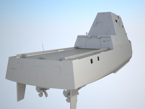 Uss Zumwalt DDG-1000 3D Model