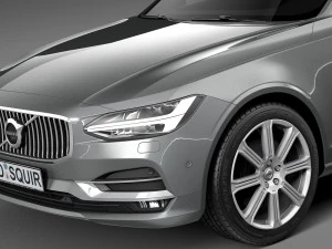Volvo V90 Estate 2017 3D Model