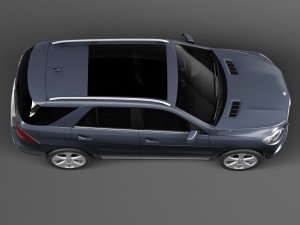 Mercedes-Benz GLE 2016 Modello 3D