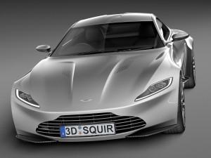 Aston Martin DB 10 2015 3D Model
