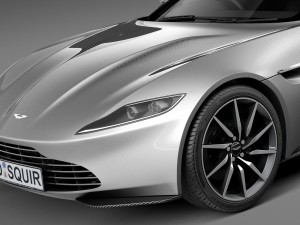 Aston Martin DB 10 2015 3D Model
