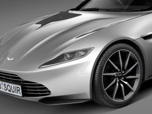 Aston Martin DB 10 2015 3D Model