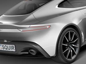 Aston Martin DB 10 2015 3D Model