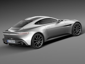 Aston Martin DB 10 2015 3D Model