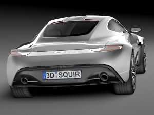 Aston Martin DB 10 2015 3D Model