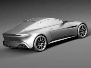 Aston Martin DB 10 2015 3D Model
