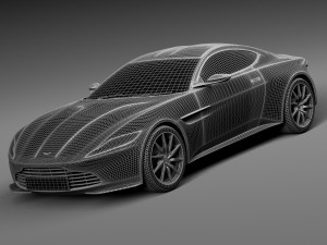 Aston Martin DB 10 2015 3D Model