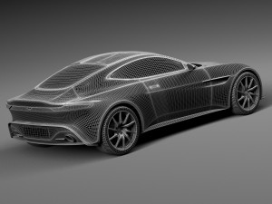Aston Martin DB 10 2015 3D Model