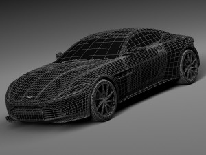 Aston Martin DB 10 2015 3D Model