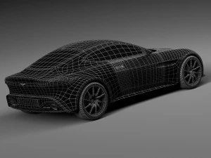 Aston Martin DB 10 2015 3D Model