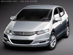 Honda Insight Hybrid 2010 3D Model