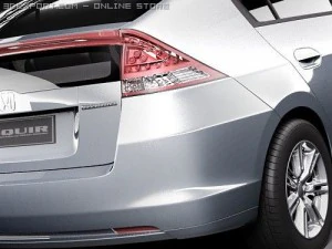 Honda Insight Hybrid 2010 3D Model