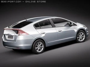 Honda Insight Hybrid 2010 3D Model