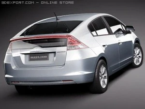Honda Insight Hybrid 2010 3D Model