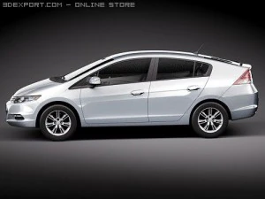 Honda Insight Hybrid 2010 3D Model