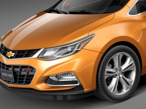 Chevrolet Cruze RS Hatchback 2016 3D-Modell