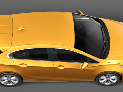 Chevrolet Cruze RS Hatchback 2016 3D Model