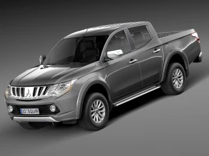Mitsubishi L200 2016 3D Model