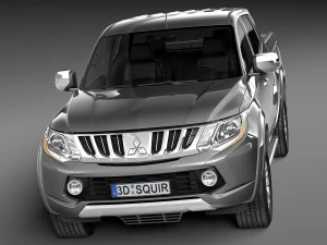 Mitsubishi L200 2016 3D Model