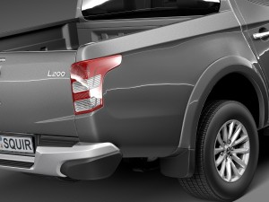 Mitsubishi L200 2016 Modelo 3D