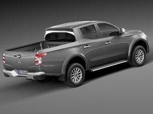 Mitsubishi L200 2016 Modelo 3D