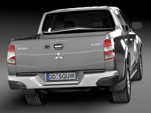 Mitsubishi L200 2016 Modelo 3D