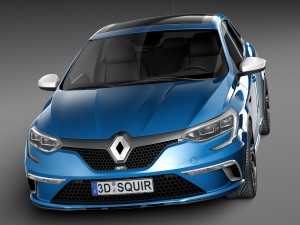 Renault Megane GT 2016 Modèle 3D