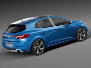 Renault Megane GT 2016 Modèle 3D