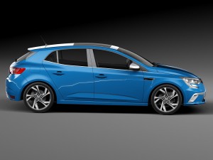 Renault Megane GT 2016 Modèle 3D